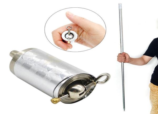 

metal pen stick telescopic sticks portable mini telescopic magic retractable rod hiking outdoor protection selfprotective7217697