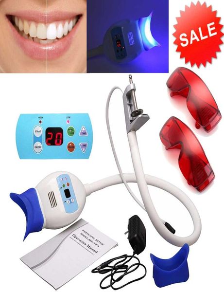

good quality new dental led lamp bleaching accelerator system use chair dental teeth whitening machine white light 2 goggles9105654