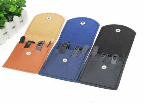 

4 pcsset manicure set for women mini nail clippers kit pedicure care tools stainless steel grooming travel home with pu leather b6269852