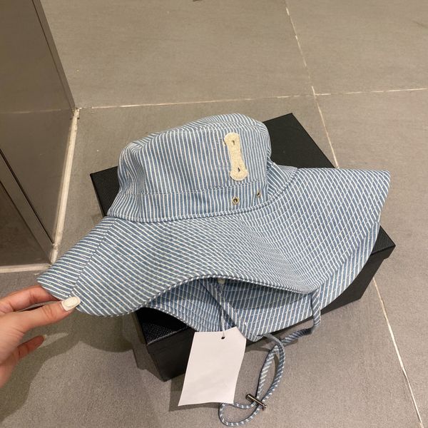 

designer bucket hat sombrero hats mens womens sunscreen hat beach hat snap back beanie outdoor fishing dress beanie baseball cap, Blue;gray