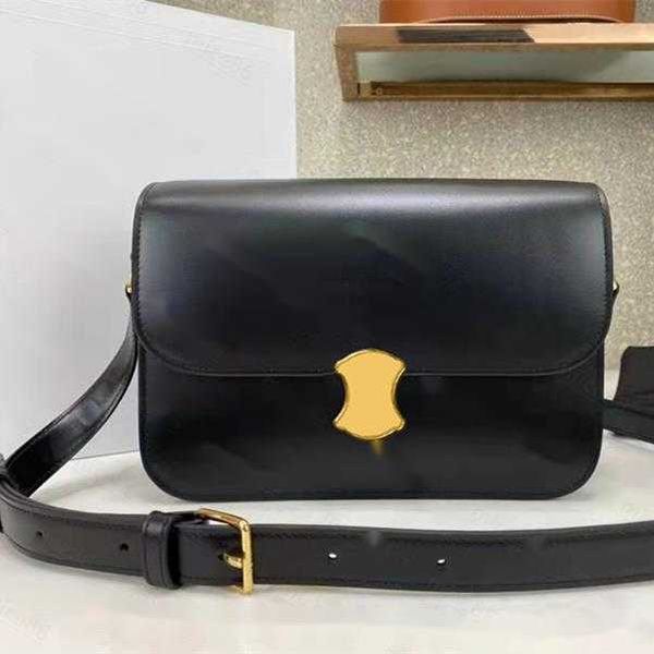 

leather teen triomphe shoulder bag famous women's tote flap crossbody bags luxury designer woman fashion evening camera cases cards han