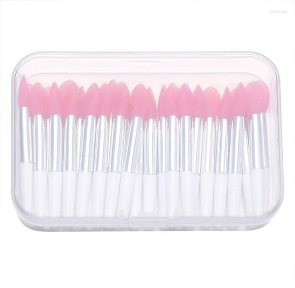 

makeup brushes 30pcs silicone lip brush exfoliating lipstick with film dustproof cover plump smoother applicator cosmetic tool8484681