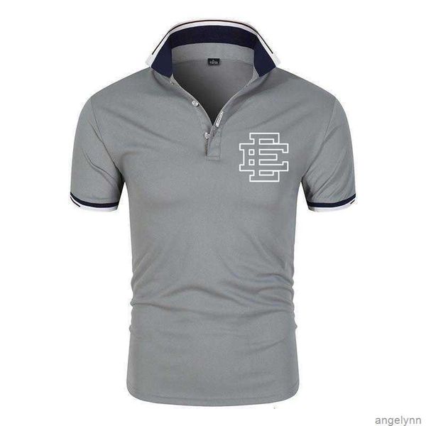 

t shirt mens ee tees eric emanuel polo tshirts breathable t-shirt summer casual short sleeved ins fashion brand cotton loose couple e4y2, White;black