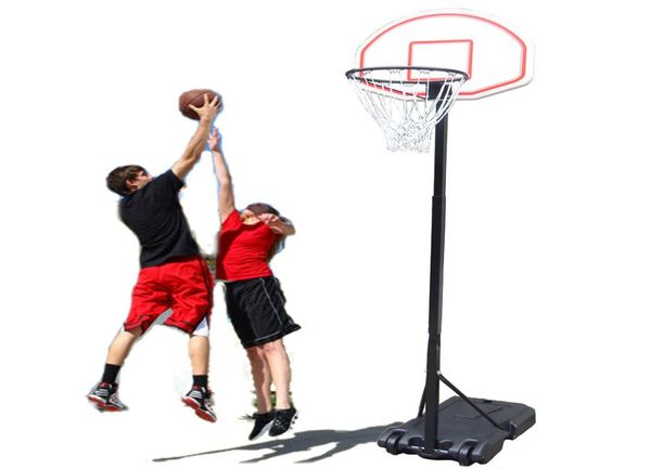 

children basketball stand portable basketball backboard height adjustable with inflator set boys indoor sports item8001722