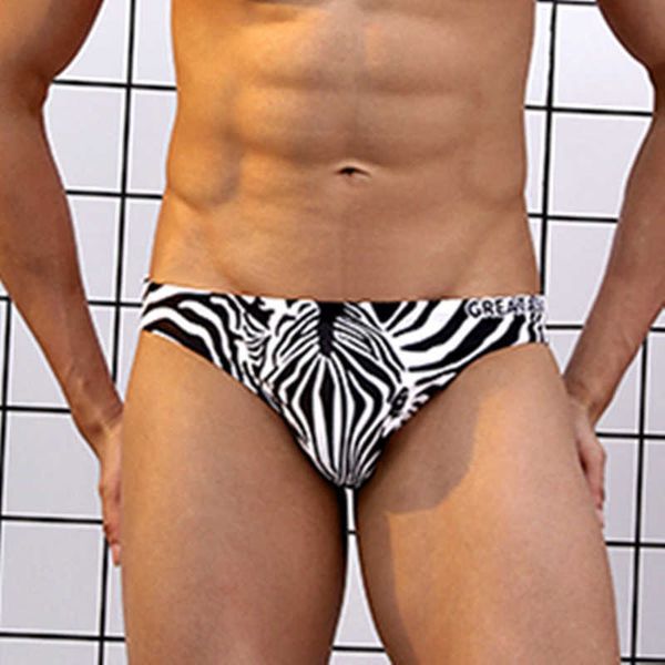 

men's swimwear mens swim briefs bikini swimwear swimming trunks for young boy swimsuit stripe bath suit beach shorts gay desmiit zwembr
