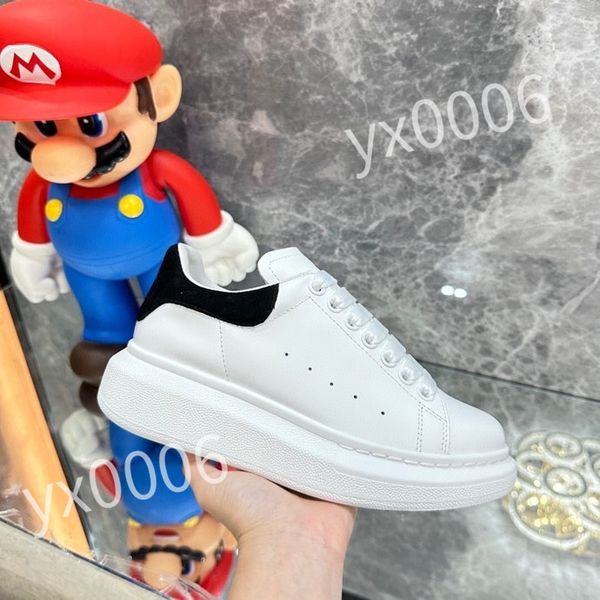 

2023 new luxury designers sneaker casual shoes sole white black leather womens mens high-quality flat lace up trainers sneakers size 35-46
