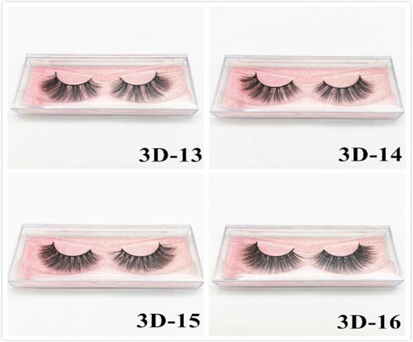 

3d mink eyelashes eye makeup mink false lashes soft natural thick fake eyelashes 3d eye lashes extension beauty tools 16 styles dh5337125