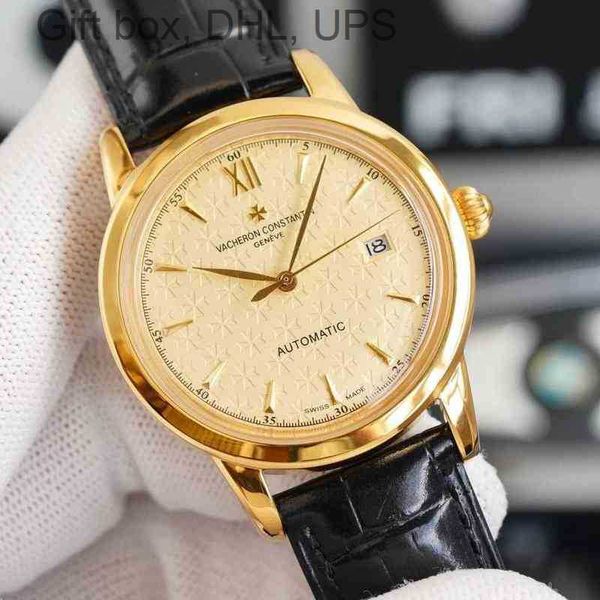 

vacherosn superclone vachero constan luxury watch designer inheritance fully automatic mechanical watches classic popular men's, Slivery;brown