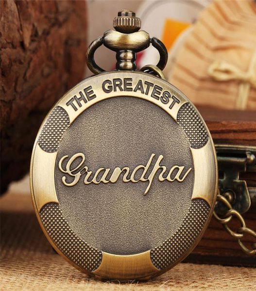 

antique pocket watch the greatest grandma design retro quartz analog watches pendant chains birthday present to grandmother3011762, Slivery;golden
