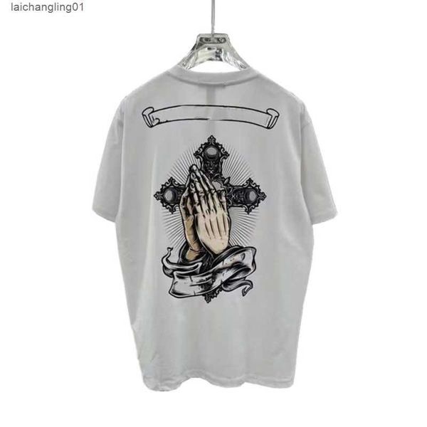 

men's t-shirts t-shirts designer man t shirt chrome summer shirts heart tshirt women tee ch prints oversize breathable casual hip hop c, White;black