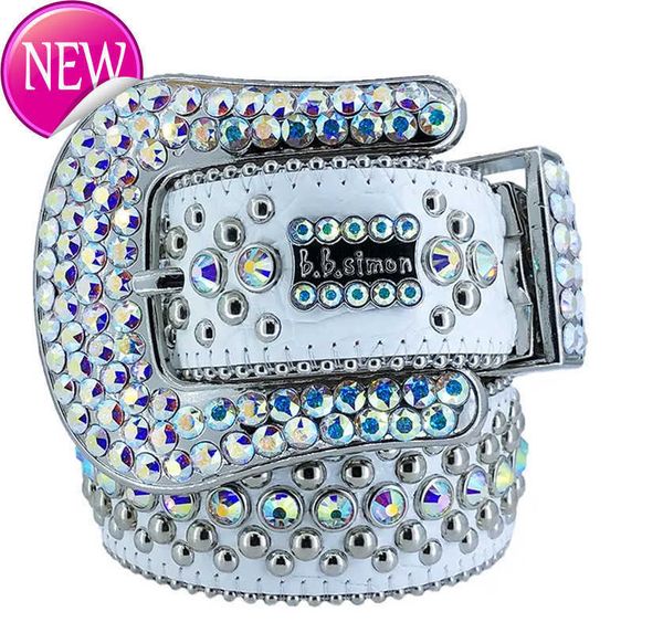 

women bb simon belts for mens designer rhinestone belt with bling rhinestones as gift55, Silver