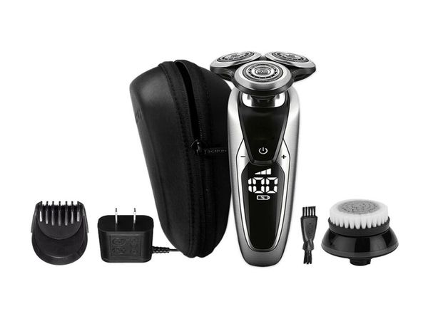 

electric shavers floating waterproof lcd display 3 blade reciprocating razors original powerful beard shaving machine 38d7815459