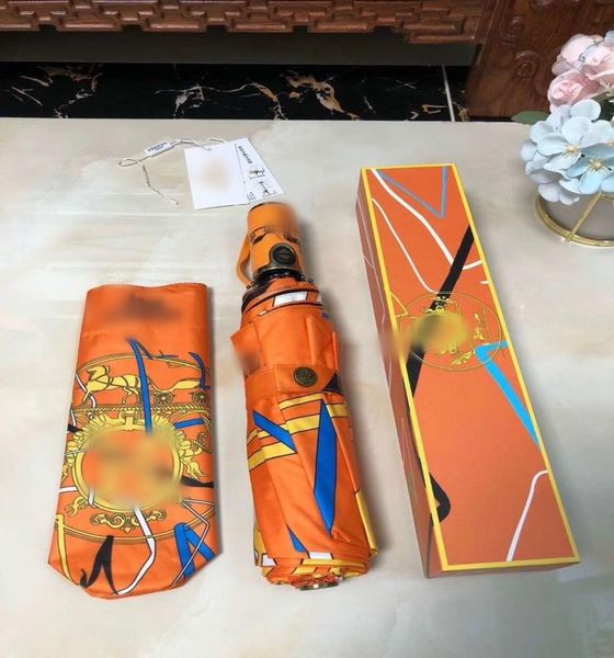 

designer umbrellas high orange luxury rain umbrella012342486345