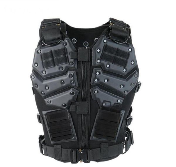 

airsoft tf3 eva tactical vest outdoor cs paintball protective hunting tactical vest waistcoat support fba 2265471, Black;green