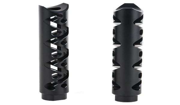 

7 inch tactical muzzle brake compensator 9mm 12x28 unef thread with crush washer1282579
