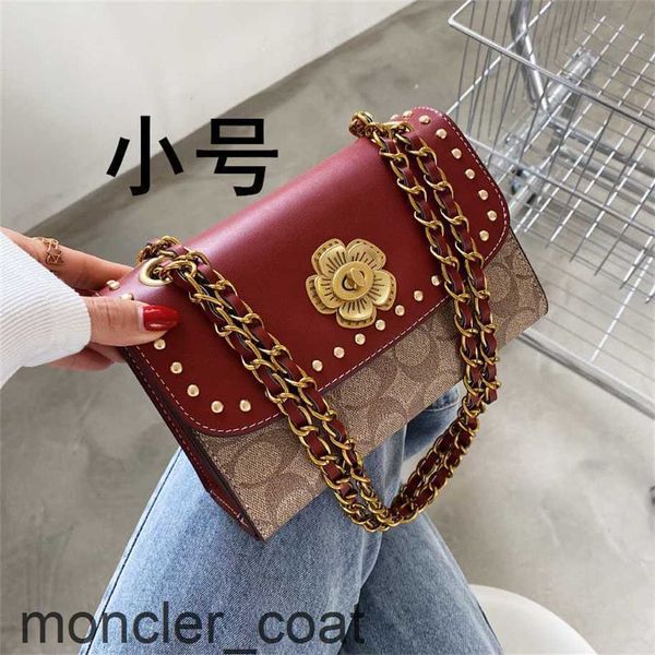 

evening bags 60% off purses outlet camellia fashionable small square bag new fashion versatile chain shoulder rivet crossbody women's