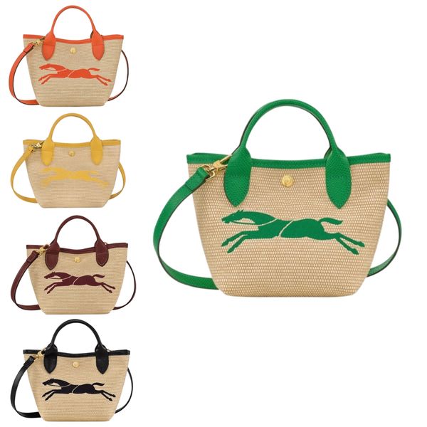 

cross body pochette luxurys designer bags women summer mini clutch bag straw classic beach longchammp tote le replay raffias shoulder bags m