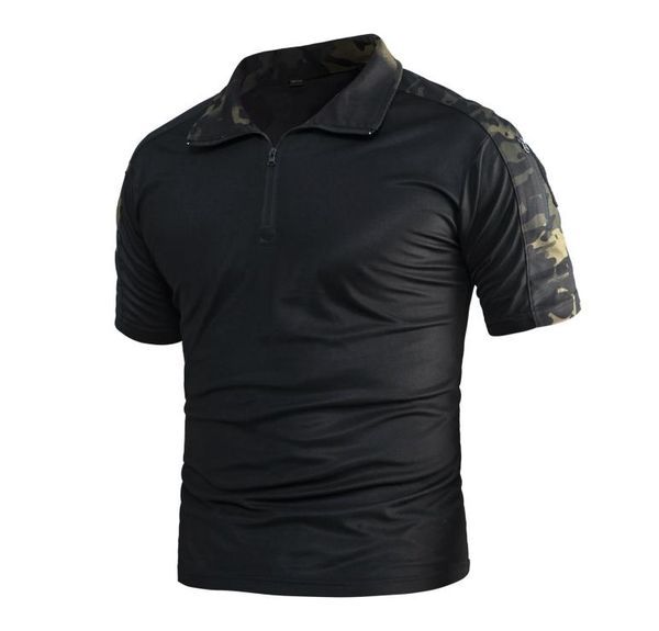 

shanghai story men039s tactical gear airsoft special ops combat shirt camouflage rapid assault short sleeve shirt frog shirt8906264, Black;green