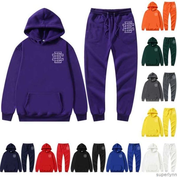 

designer mens ee hoodies eric emanuel tracksuits sweater sweatshirts streetwear loose luxury jacket hoodie windbreaker jumper letter printed, Black