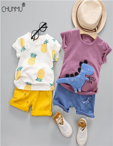 

baby boys clothing sets summer cotton tshirt children boys clothes suit for kids outfit shorts outfit infant k7114314029, Red;yellow