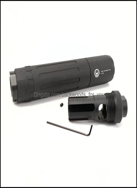 

others tactical accessories gear toy silenceco airsoft 14mm ccw thread metal the ghost m suppre dhop91953896