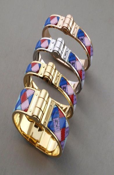 

2019 luxury designer jewelry women charm bracelets gold buckle bracelet friendship bracelets width version men s bracelets bangles9066228, Black
