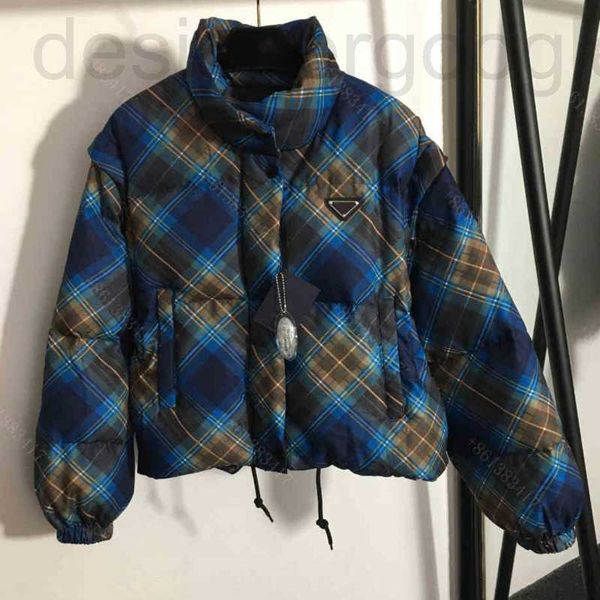 

women's down & parkas designer fashion winter women down jacket coat sleeve detachable conversion vest high-end cotton jackets pd brand, Black