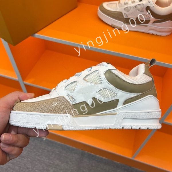 

luxury platform designer boots low casual shoes sneakers women mens fashion party flat leather vintage trainers, Black