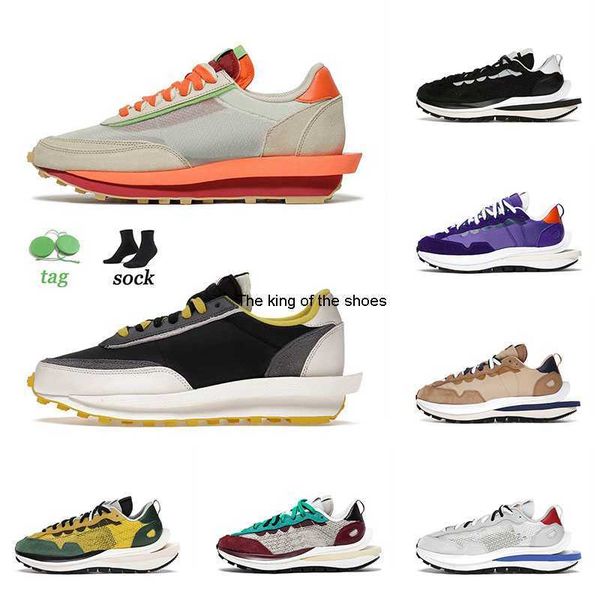 

pegasus ldv waffle casual shoes blazer vaporwaffle clot net orange bright citron fragment smoke grey nylon blakc mens women ldvwaffle sneake