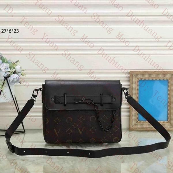 

designer shoulder bag steamer wearable trunk cross body messenger bags flap embossing leather monograms clutch chain-pin closure wallet purs