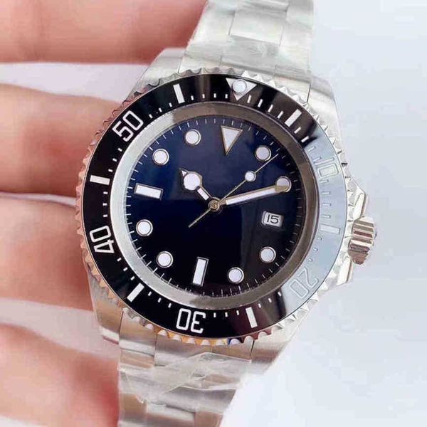 

designer men watch yachtmaster oyster perpetual wristwatch qaeu wristwatch gradient wrist blue black luminous band, Slivery;brown