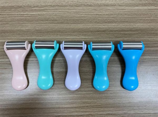 

face cold ice stainless steel roller massager household tighten beauty firming skin relieving stress skin care tool5229017