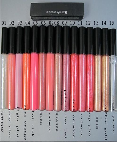 

15 pcs makeup 2018 lowest selling good products lip gloss 192g good quality8127433