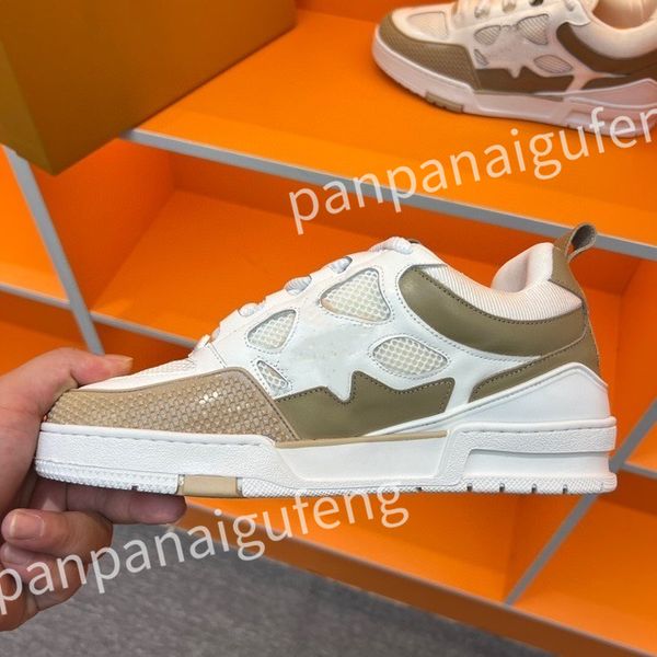 

luxury designer casual shoes for men sneakers fashion running sports shoes breathable non-slip walking women casual loafers sneaker, Black