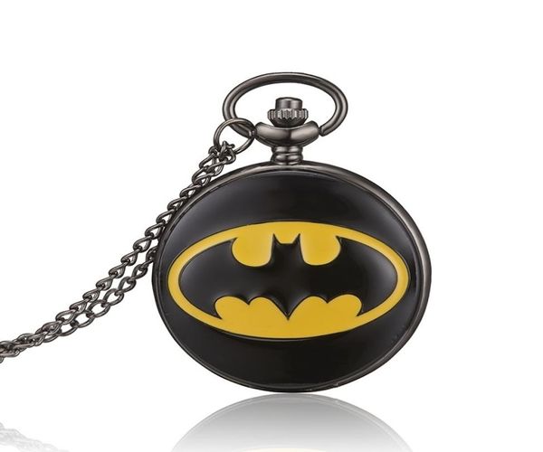 

jewelry luxury designer batman flip necklace pocket watch student graduation gift list6672645, Slivery;golden