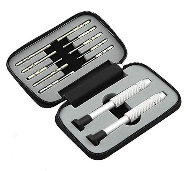 

dhoptical screwdrivers kit repair tool for eyeglass glasses watch cellphone clock 12pcs travel pocket by dhoptical6068275