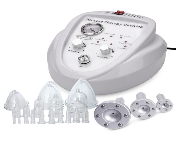 

buttocks lifter cup vacuum breast enlargement therapy cupping machine bigger butt hip enhancer machine4889577, Black;white