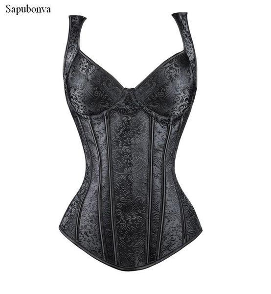 

sapubonva gilet sculptor buster corset underwear gothique style medieval clothing women039s wear collectible tight3082035