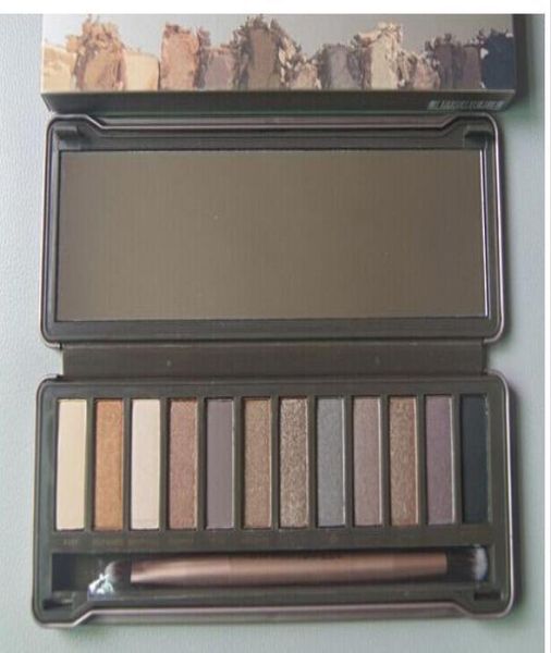 

sell new box 2 12 color eyeshadow palette with brush10 pcs1559728