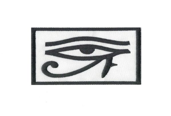 

exquisite computer embroid eye of horus biker ref2 backpack embroidered patch iron sew on badge7599113