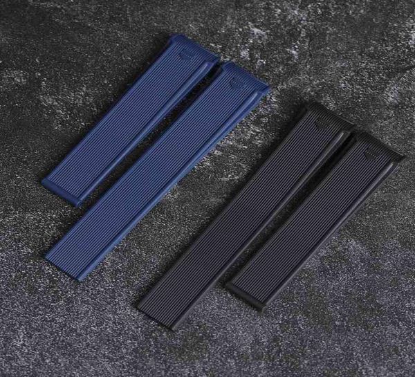 

20mm 22mm rubber silicone watch strap waterproof bracelet watchband for tag heuer aquaracer 300 way201b calibre 5 accessories2536454, Black;brown