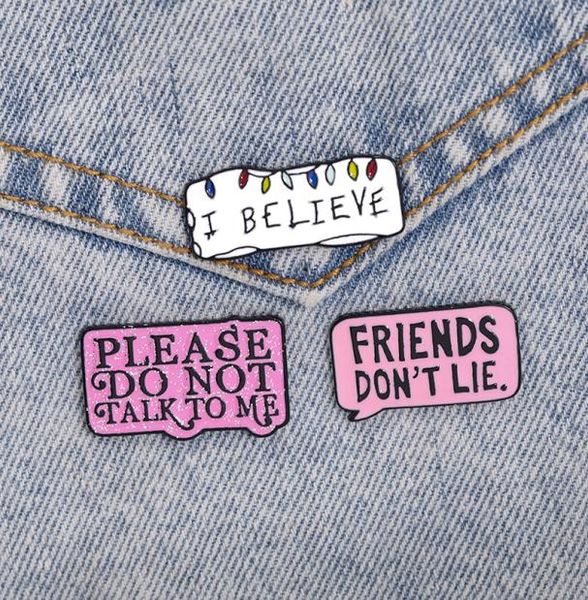 

ins japanese english letter cartoon brooch pins funny creativity alloy enamel brooches for christmas gift badges bag shirt pin5335796, Gray