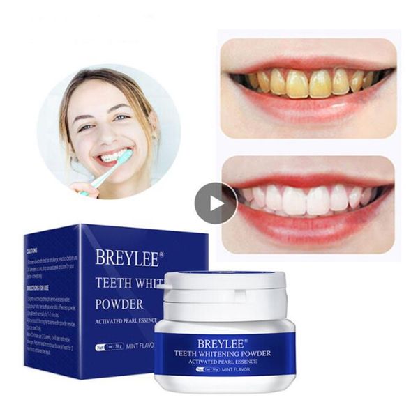 

breylee teeth whitening powder remove plaque stains toothpaste dental tools white teeth cleaning oral hygiene toothbrush gel 30g5119887