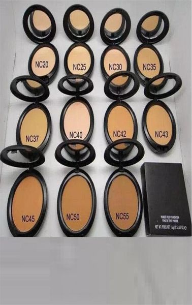 

makeup face powder plus foundation pressed matte natural make up facial powder easy to wear 15g all nc 12 colors for cho3780252