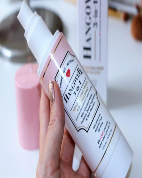 

drop makeup faced hangover rx 3in1 replenishing primer setting spray 4oz coconut 120ml dhl shippping1638420