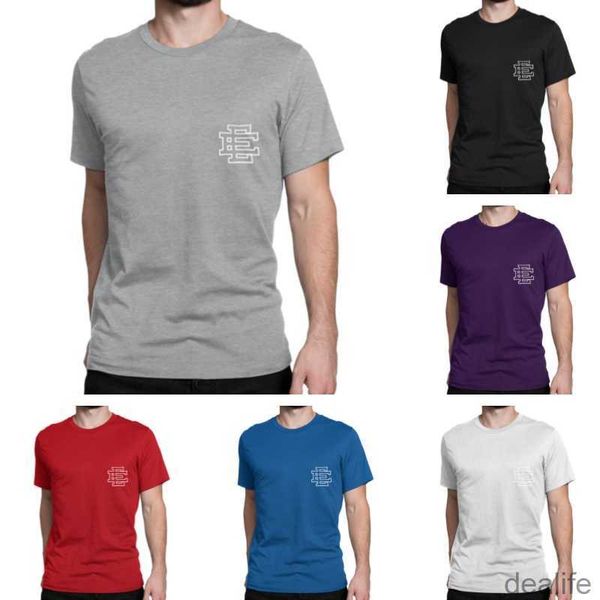

mens shirts 23new ee tees tshirts letter printed designer eric emanuel t-shirt summer fashion breathable short sleeve casual yy1k, White;black