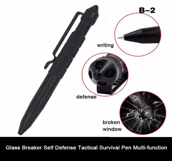 

portable tactical pen self defense tool emergency glass breaker survival pen outdoor multifunction ballpoint pen camping tool7054457