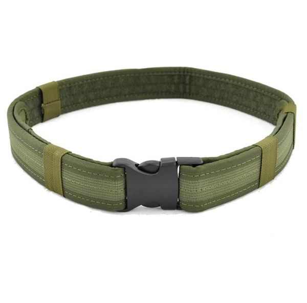 

15quot tactical police duty belt outdoor airsoft heavy duty nylon out belt for tactical pants1570786, Black;green
