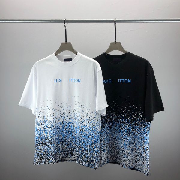 

2023 tees mens designers t shirt man womens tshirts with letters print short sleeves summer shirts men loose tees asian size s-xxxl 018, Black;brown