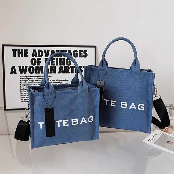 

evening bags luxury totes marc tote bag women designer handbags fashion shopping bags black canvas shoulder bags purse 230131